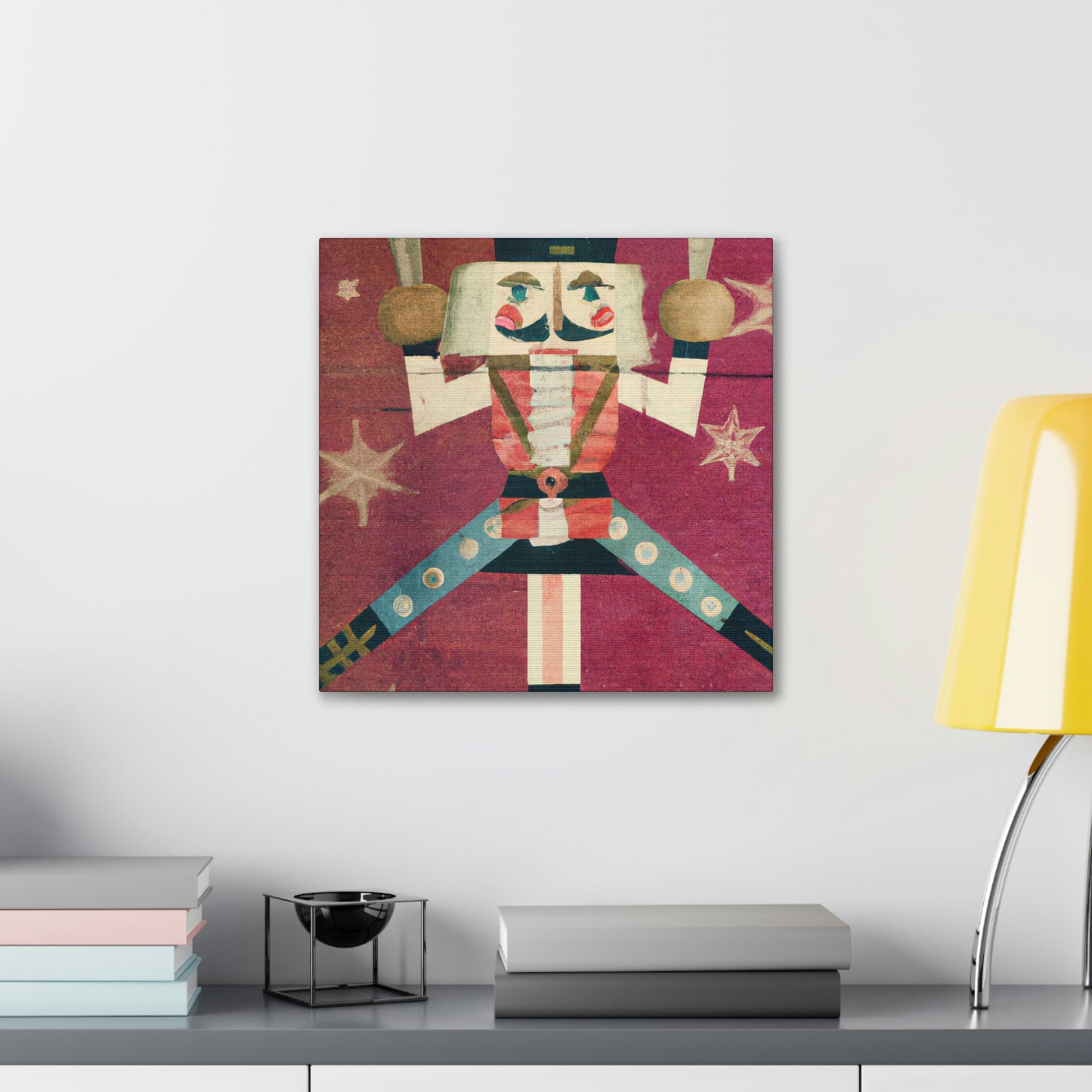 Nutcracker in Glitter - Canvas