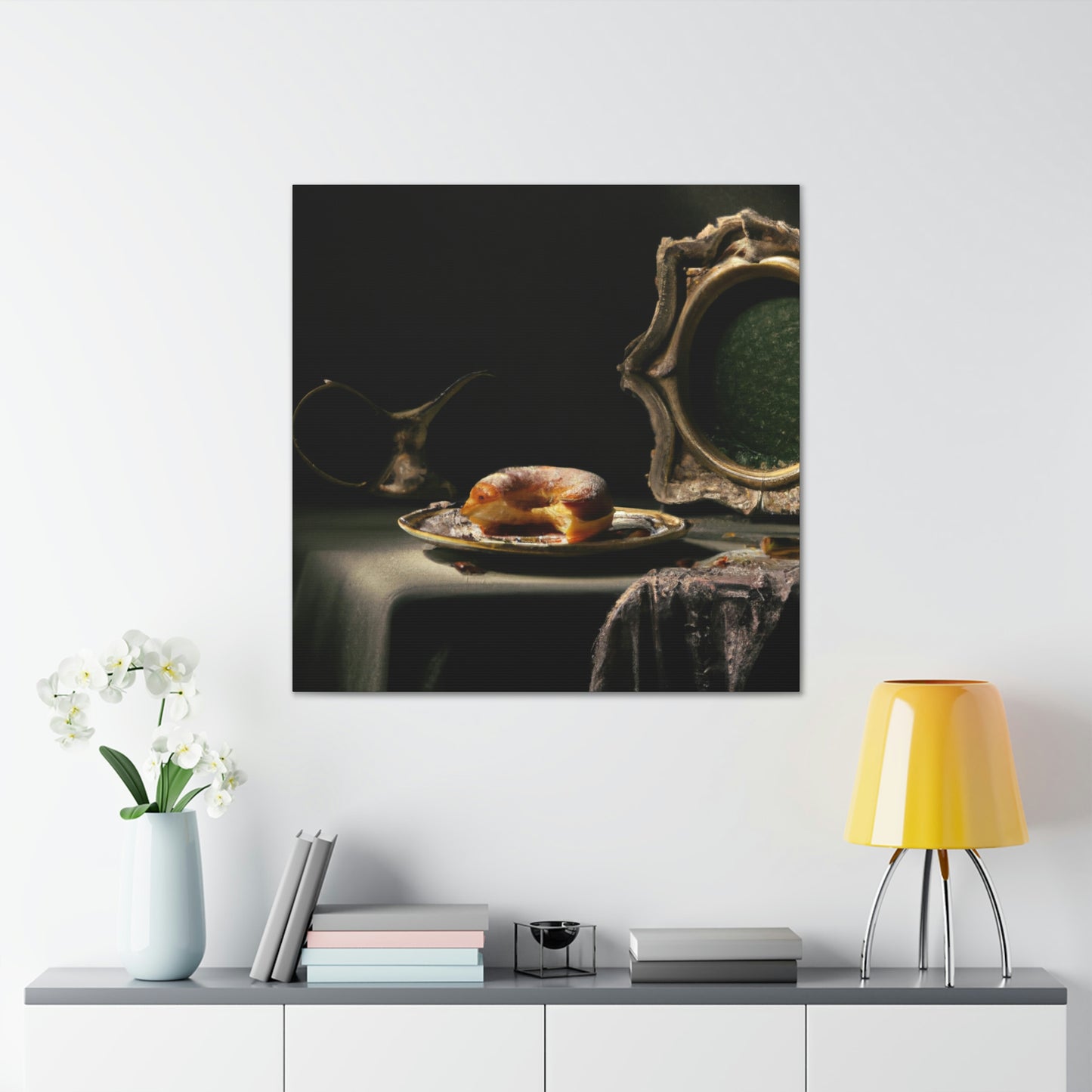 Deliciously Decorative Donut - Canvas