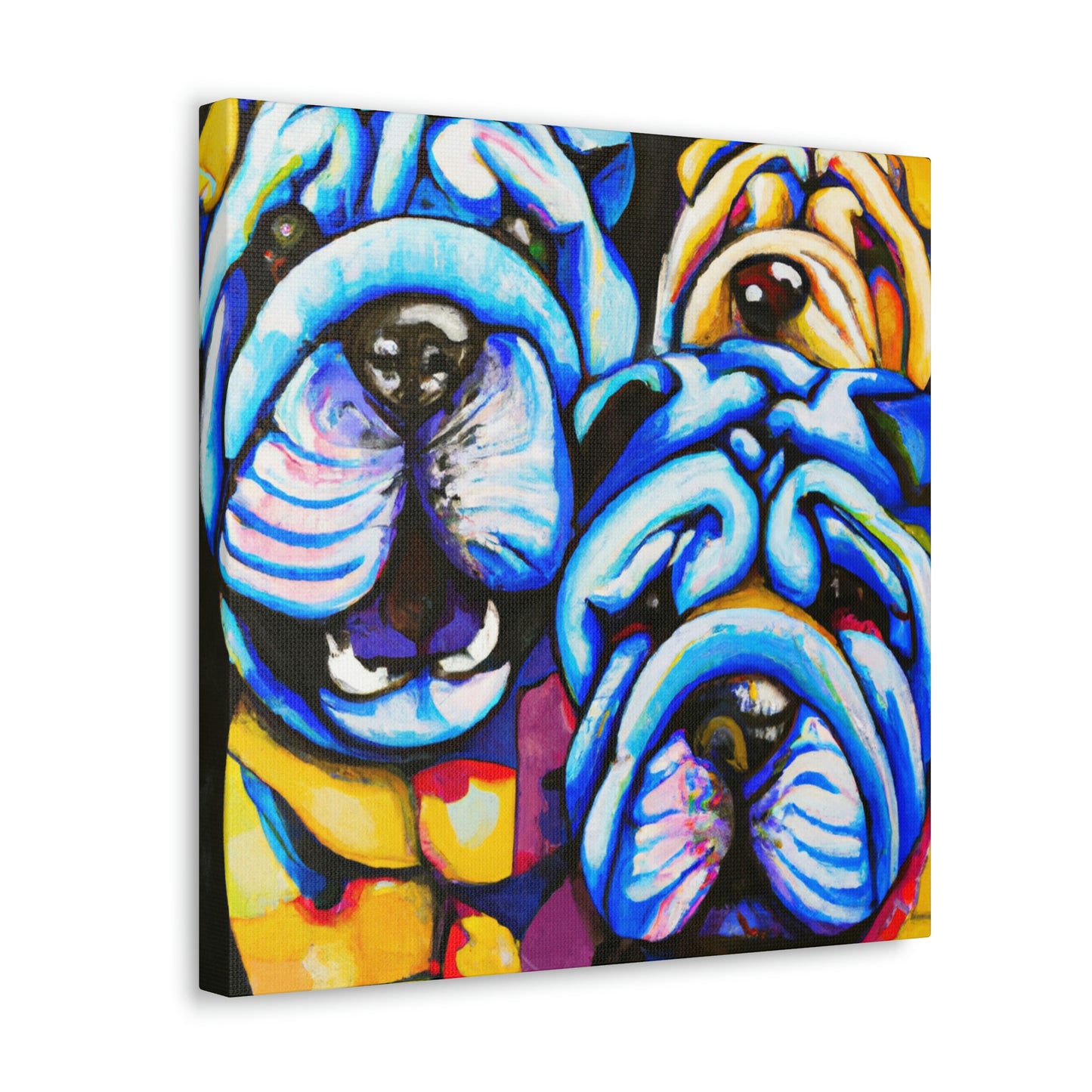 "Shar Pei Abstract Dream" - Canvas