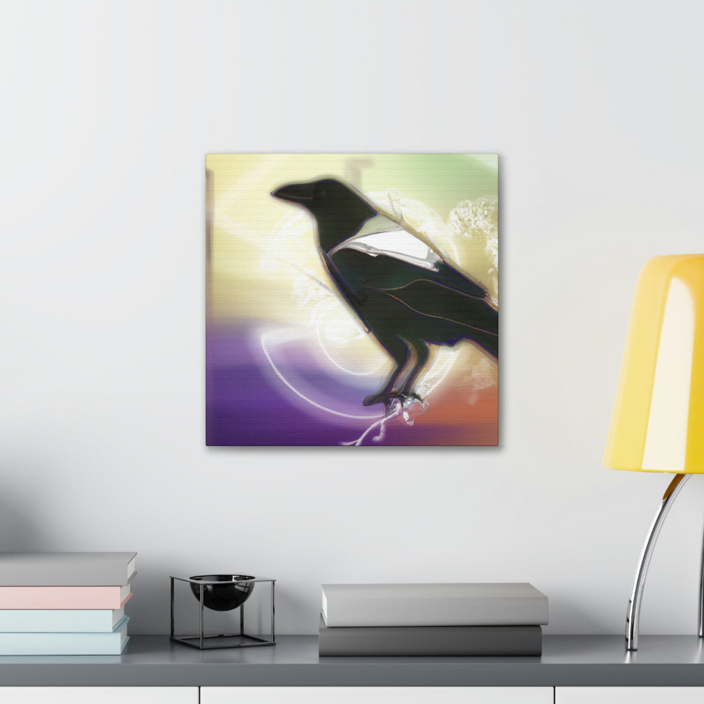 "Crows of the Big Apple" - Canvas