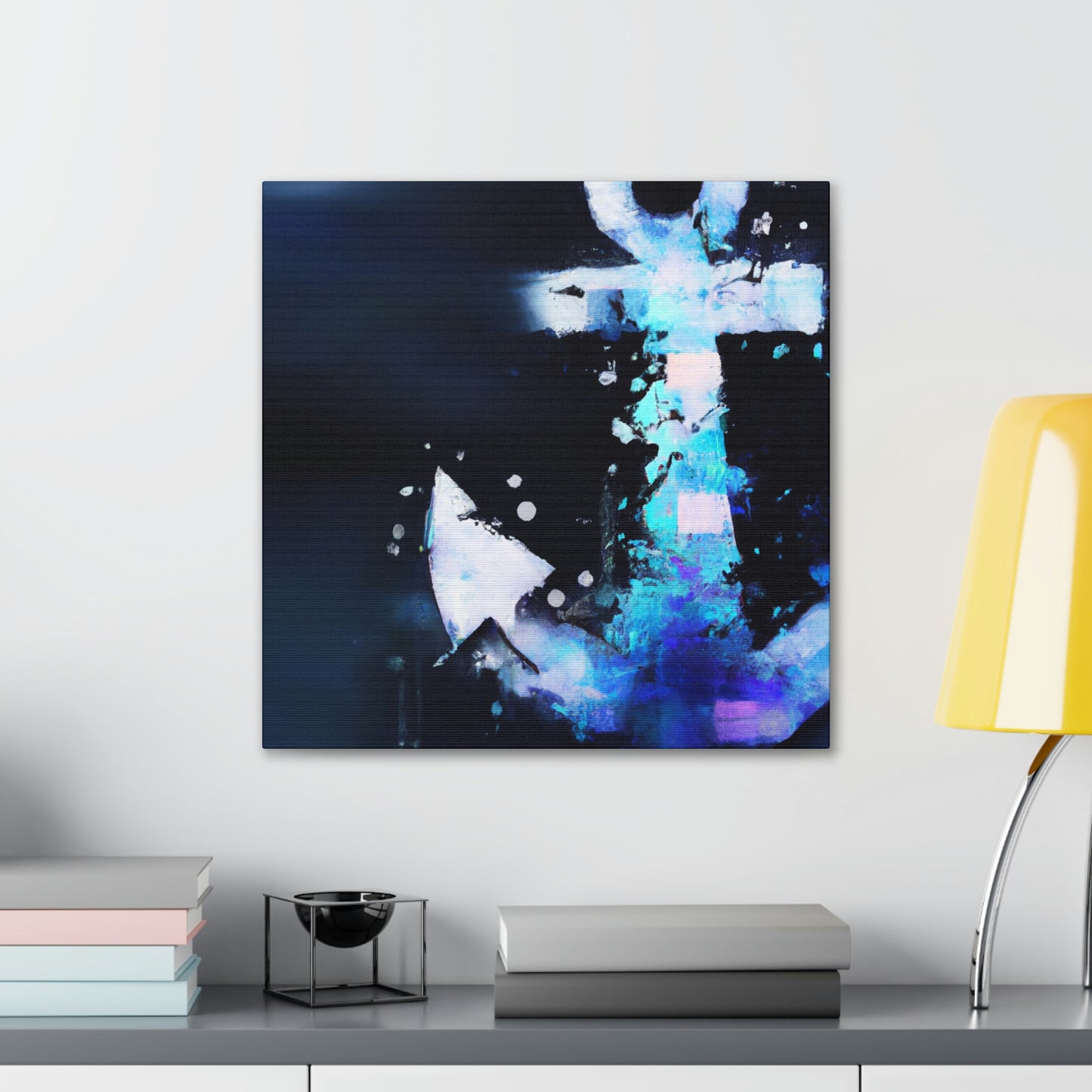 Anchor in Reflection - Canvas