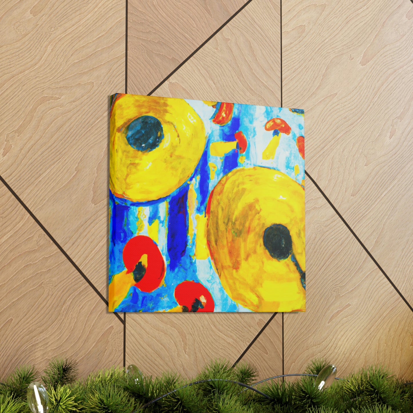 "Cymbals in Expressionism" - Canvas