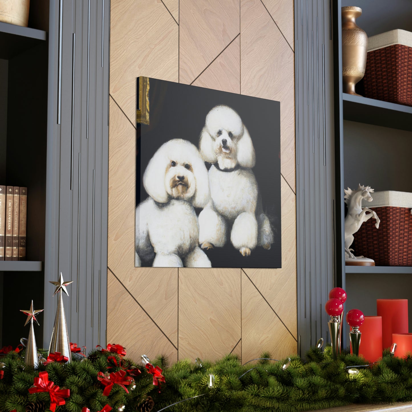 "Bichon Frise Luxury Dream" - Canvas