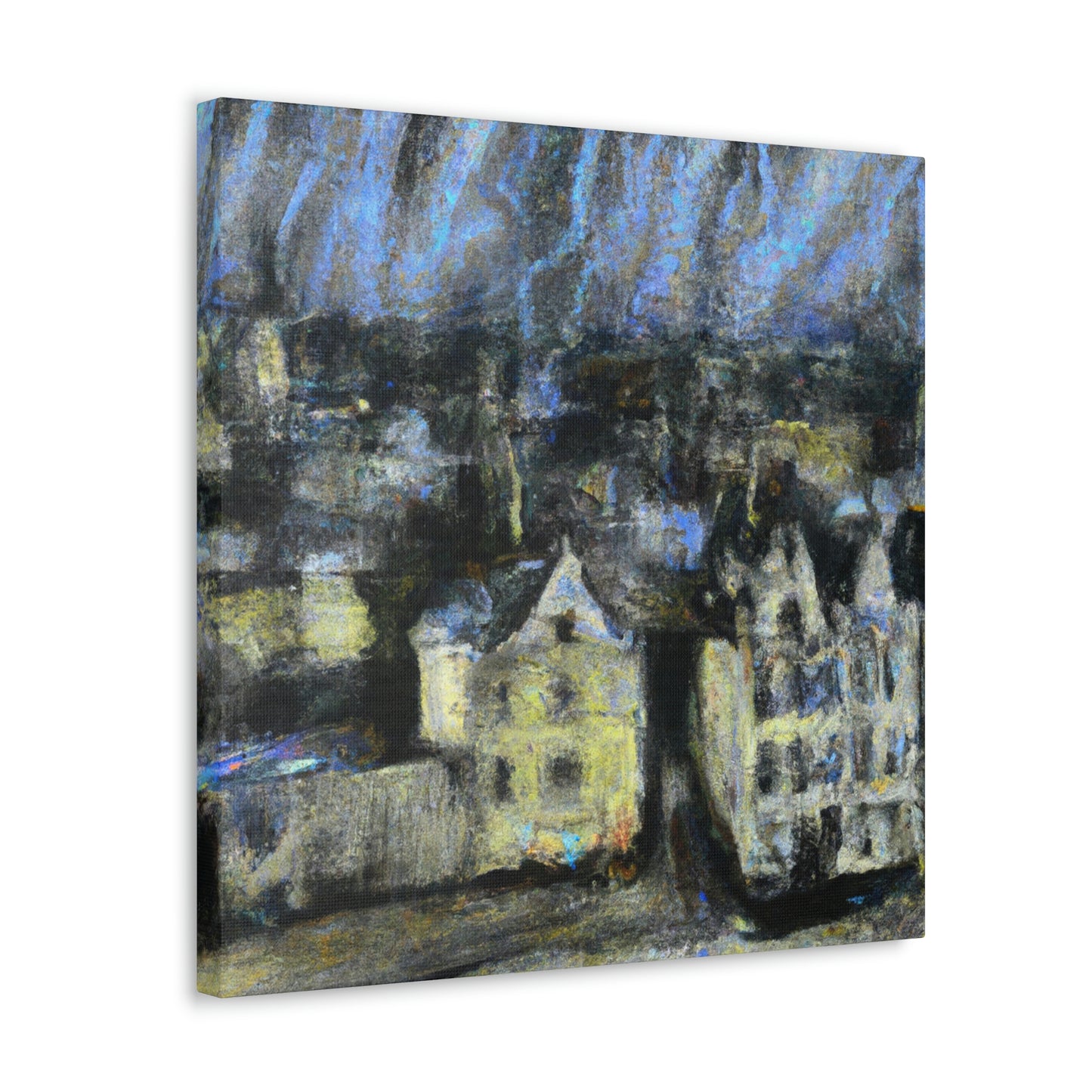 "Victorian Dreamscape Portrayal" - Canvas