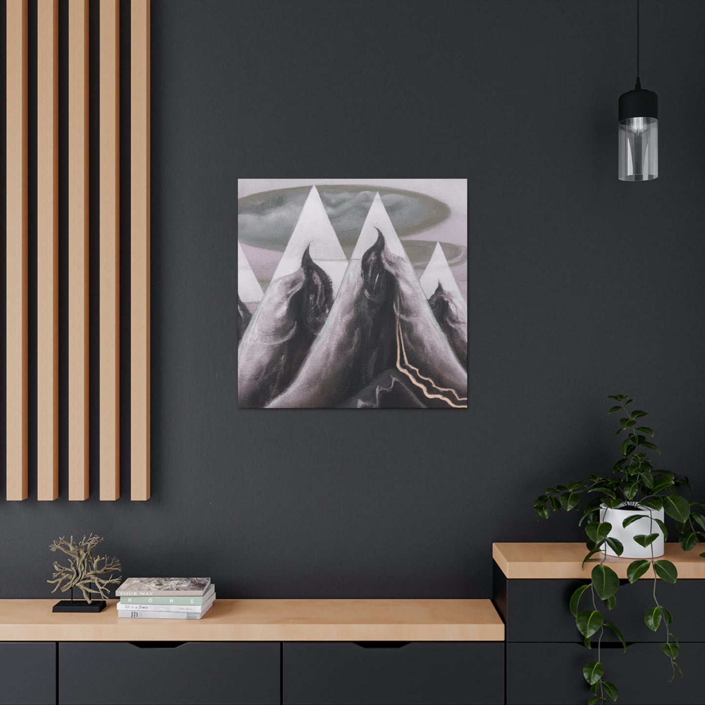 Mountain Mist Majesty - Canvas