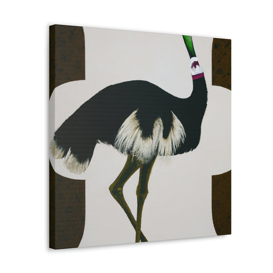 "Emu's Epic Ascent" - Canvas