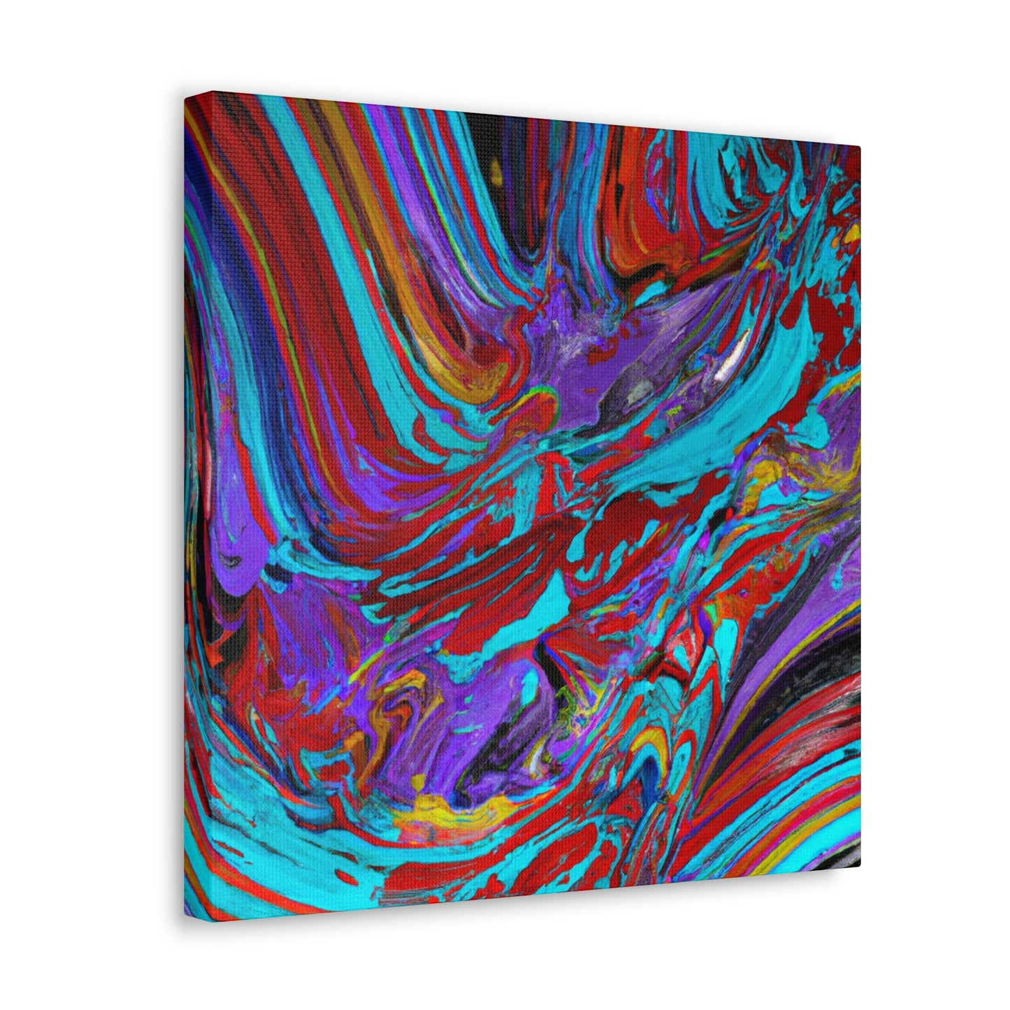 "Dynamic Flowing Melodies" - Canvas