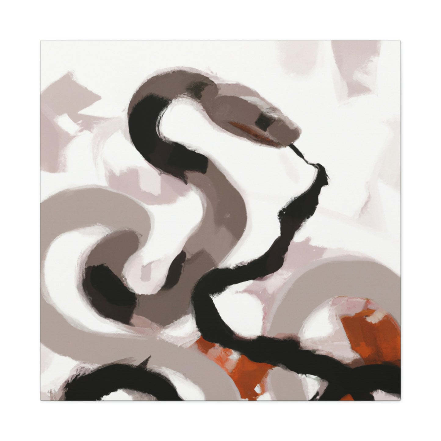 "Corn Snake in Color". - Canvas