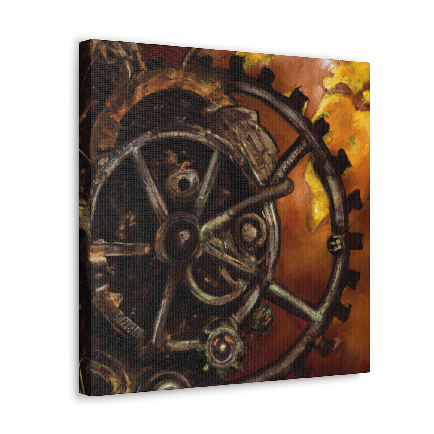 "Earth's Steampunk Legacy" - Canvas