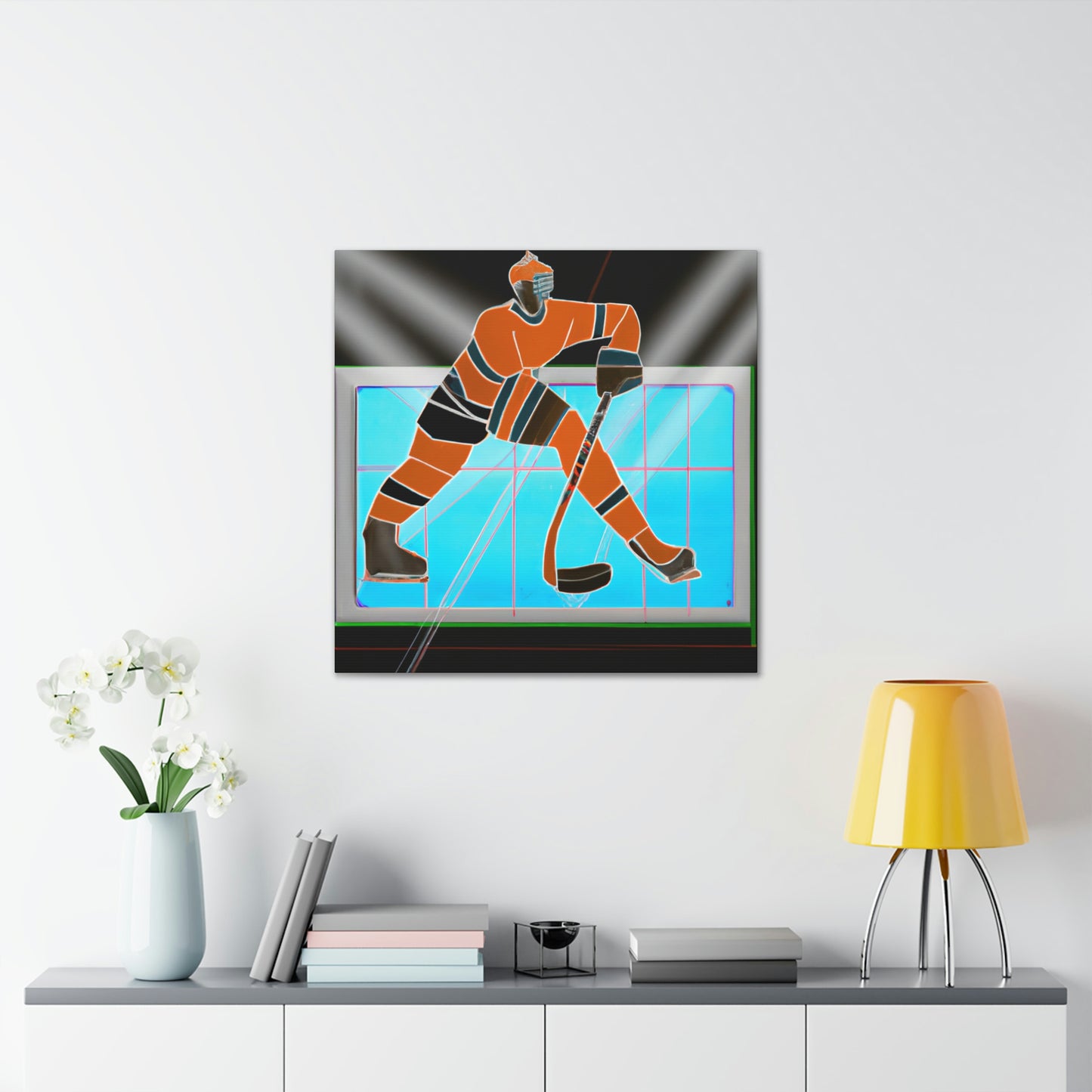 "Minted Ice Splendor" - Canvas