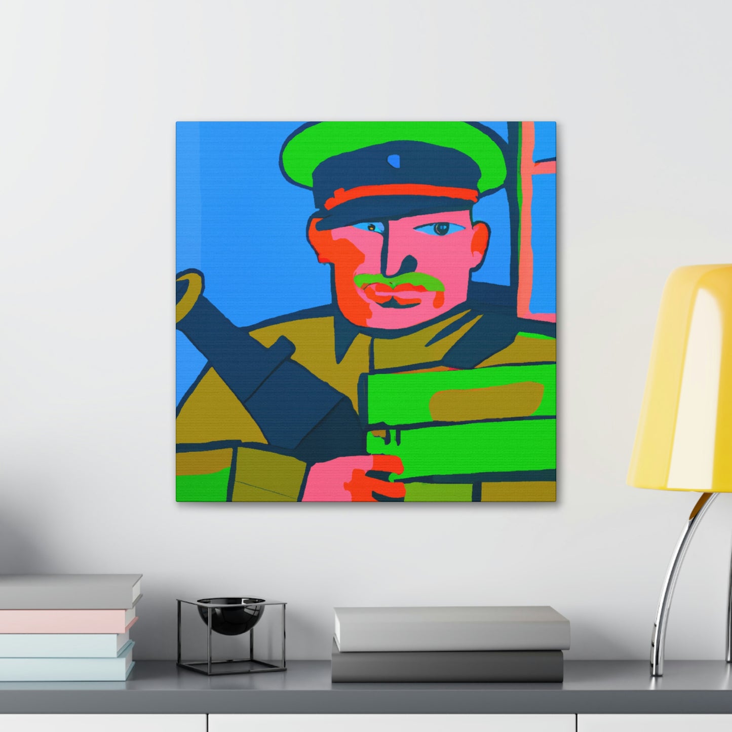 Gunner in Fauvism - Canvas