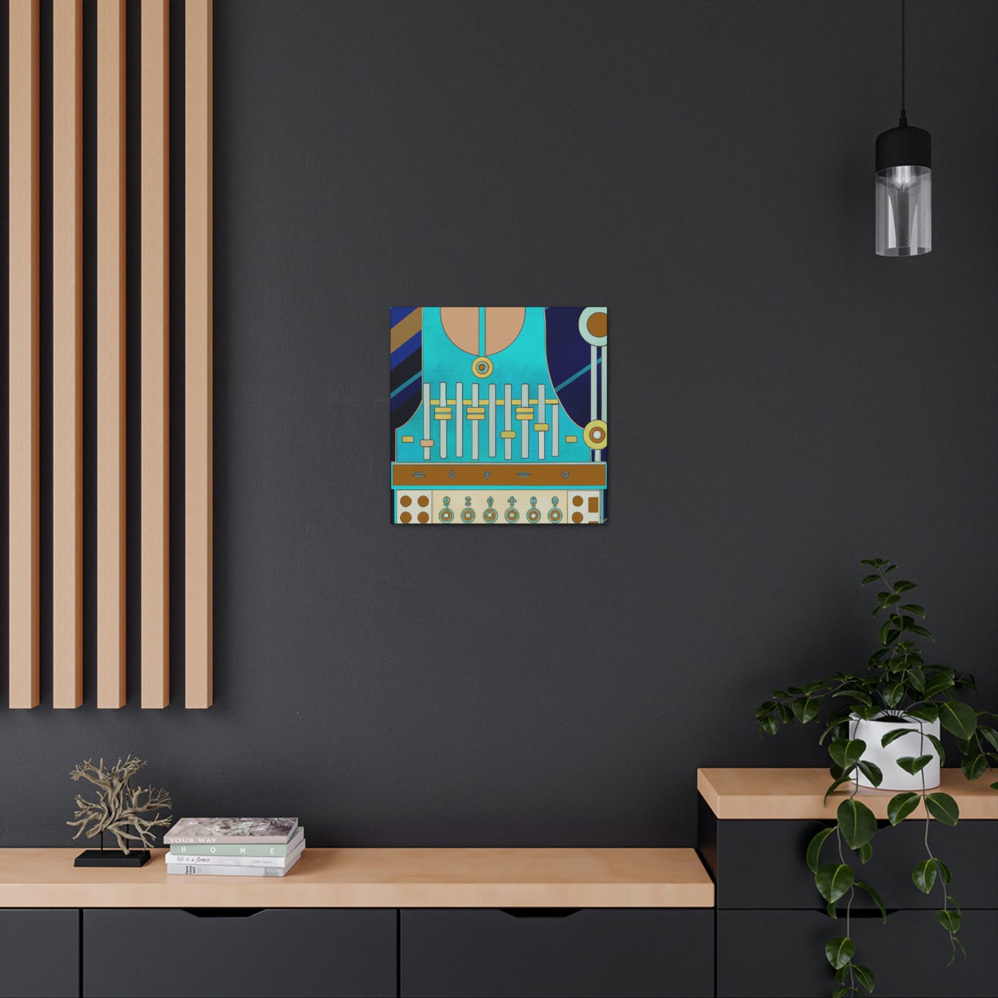 "Deco Orchestra Harmonized" - Canvas