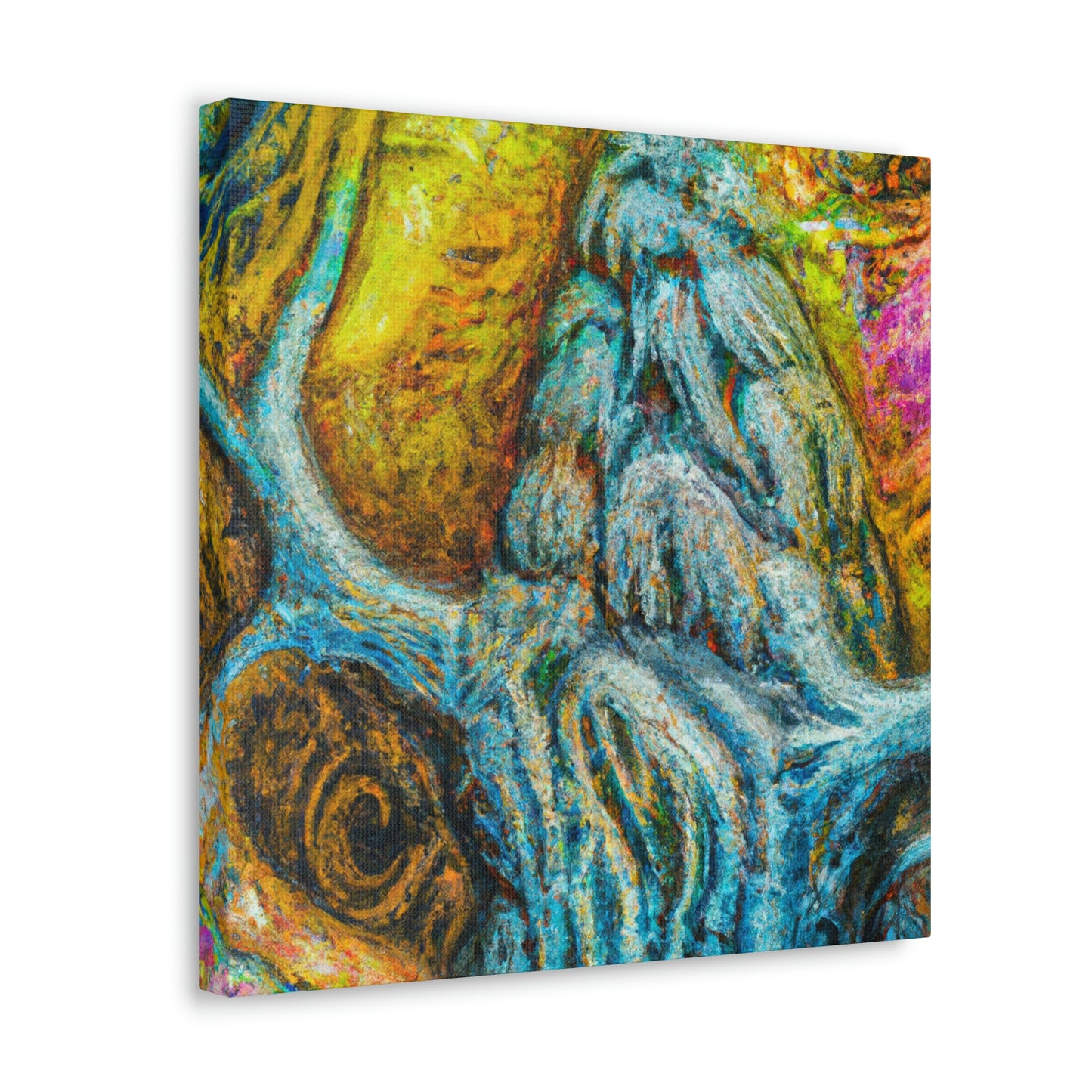 Cypress in Expressionism - Canvas