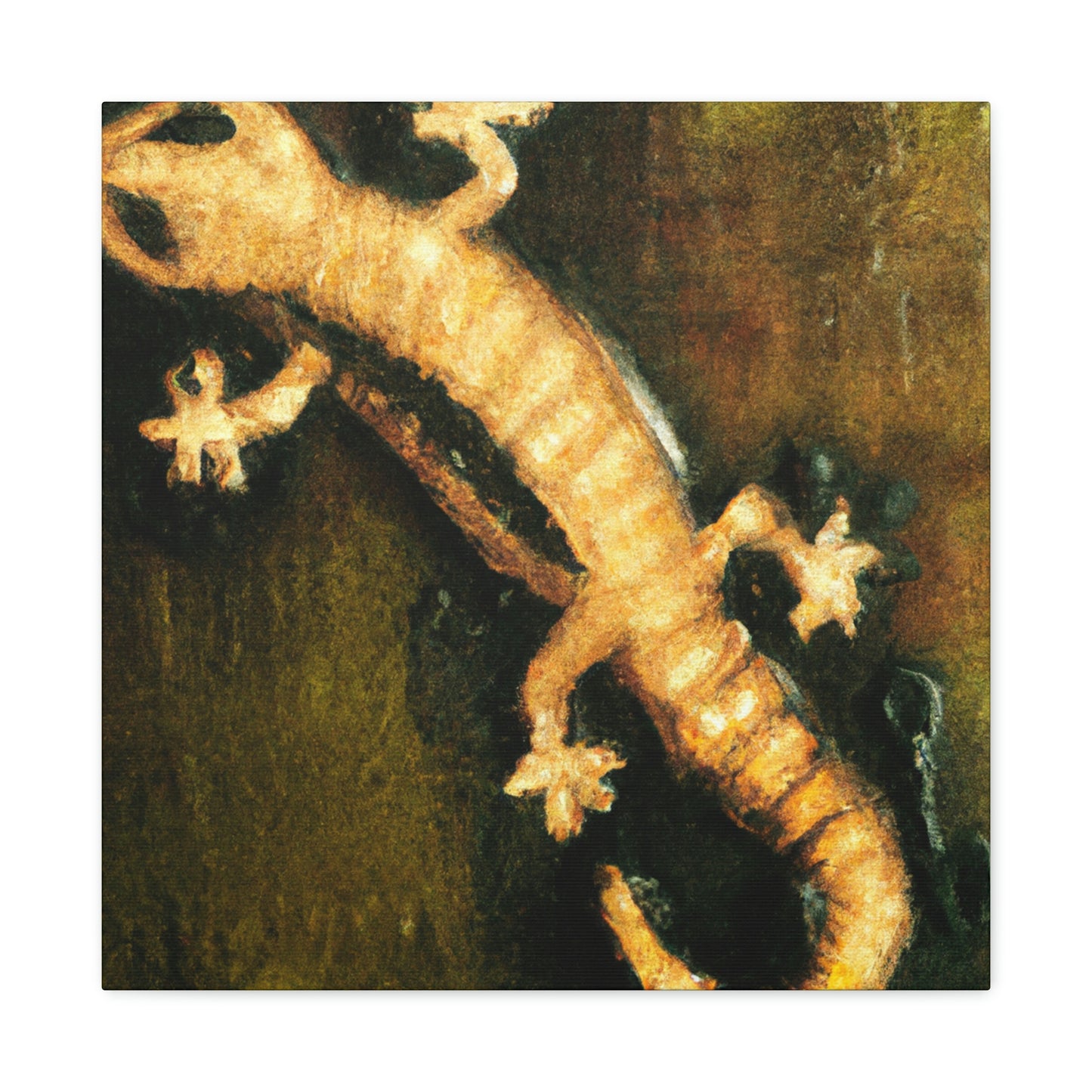 Lizard Simplicity Abounds - Canvas