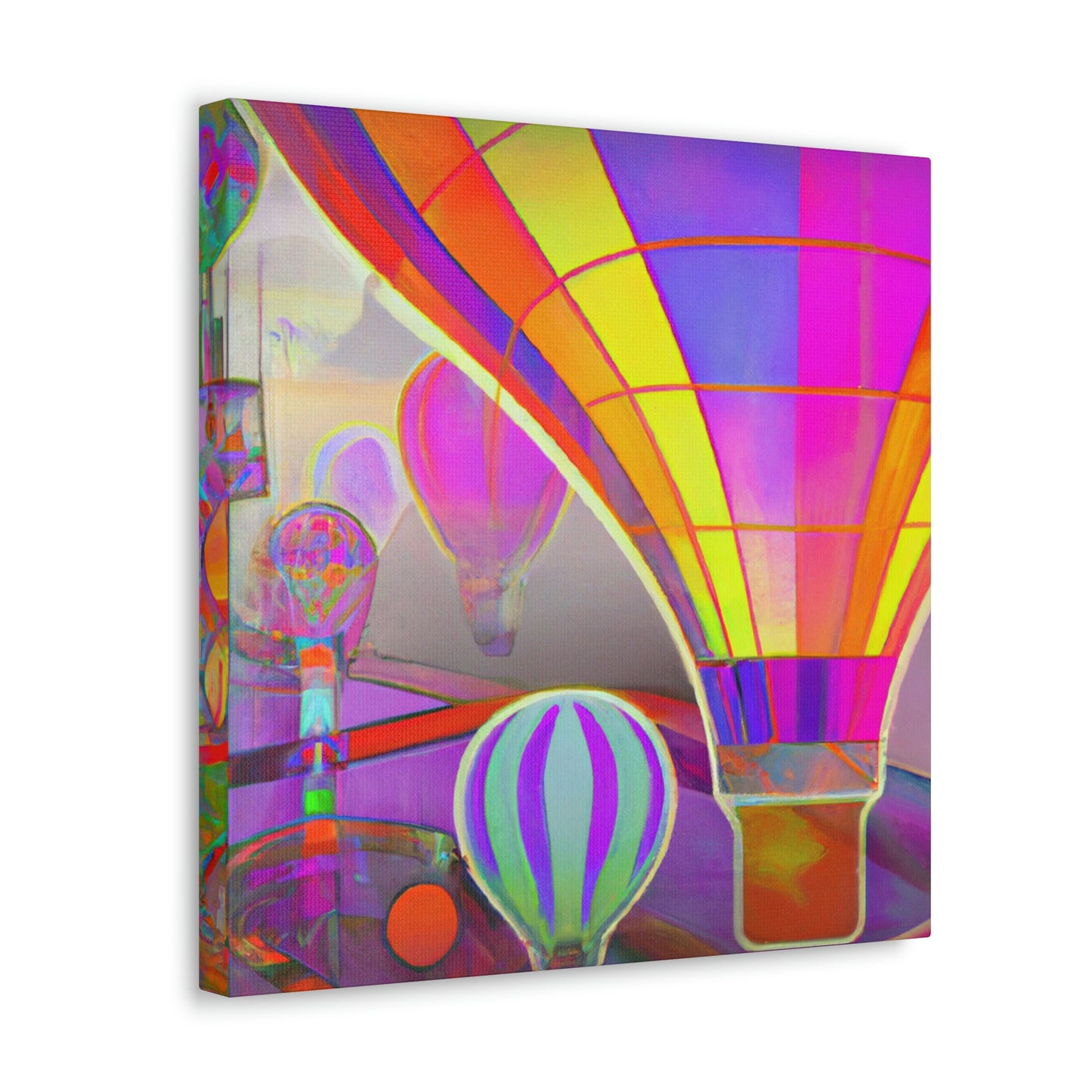 Ascending Air Balloons - Canvas