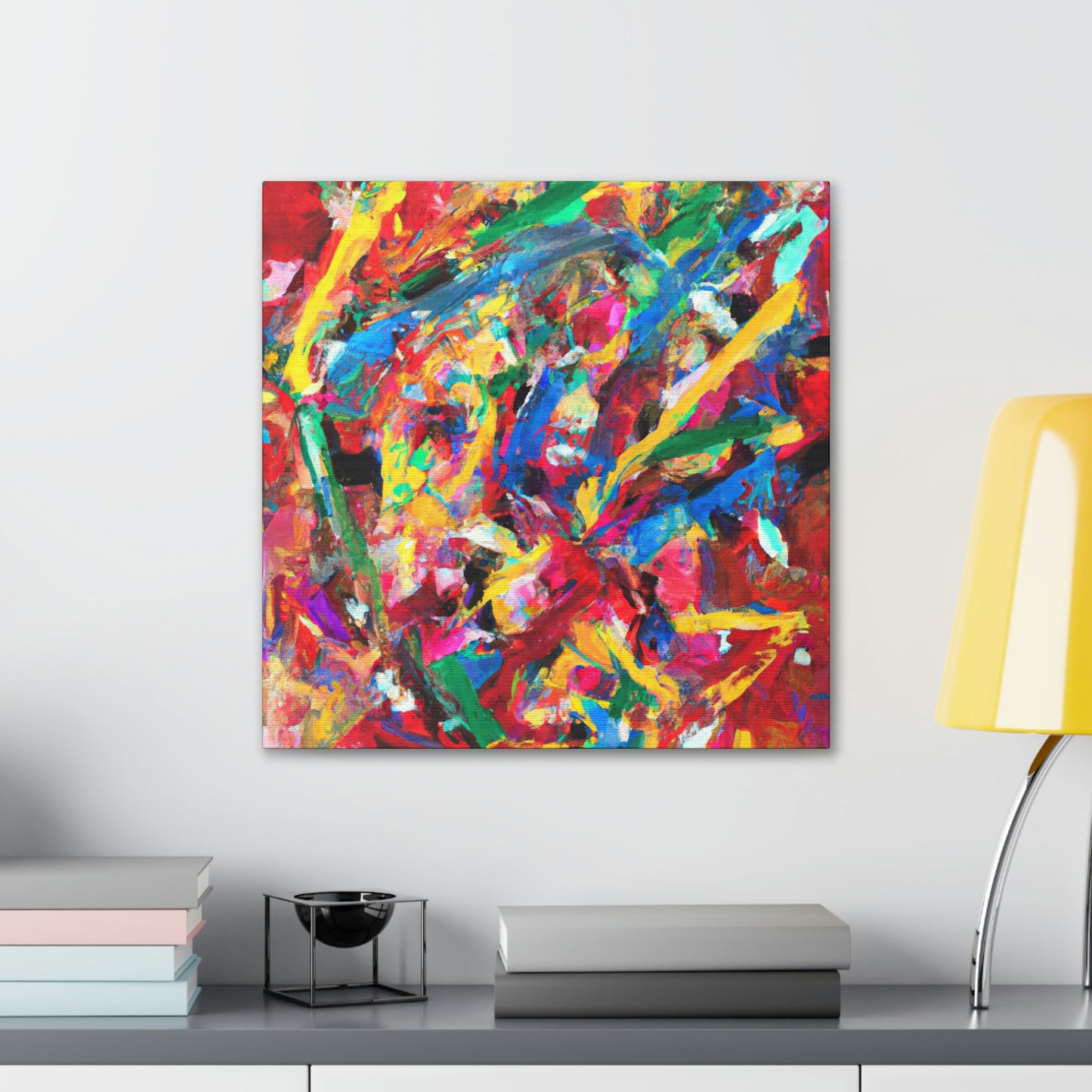 "Birth of Expressionist Fire" - Canvas