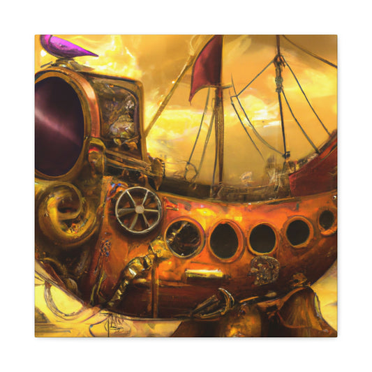 Steam Boats Expedition - Canvas