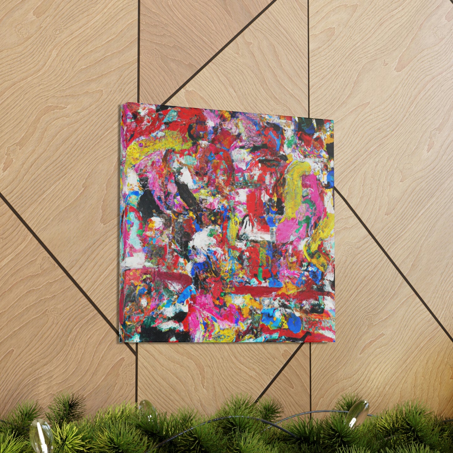 "Chaos Incarnate Color" - Canvas