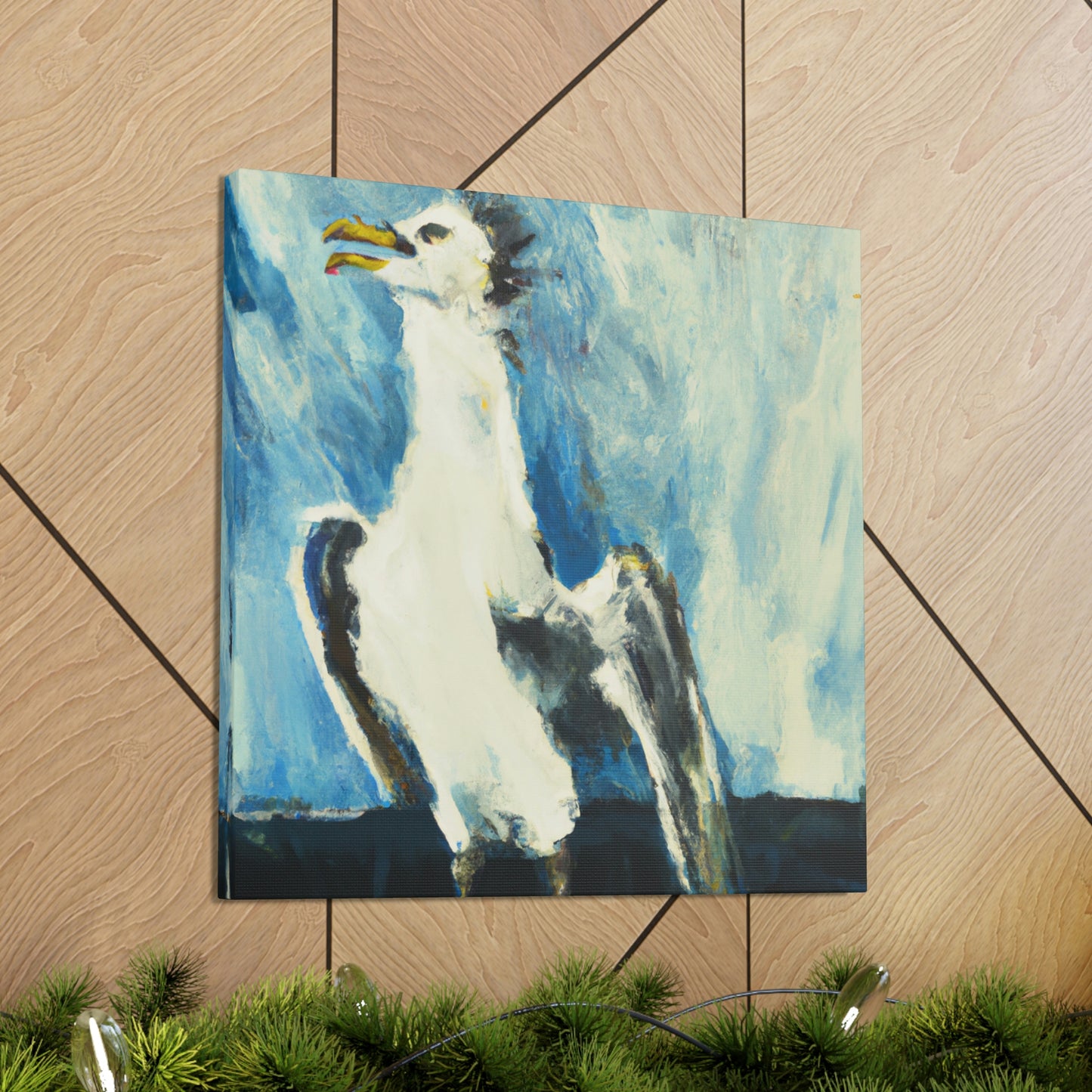 Seagulls in Solitude - Canvas