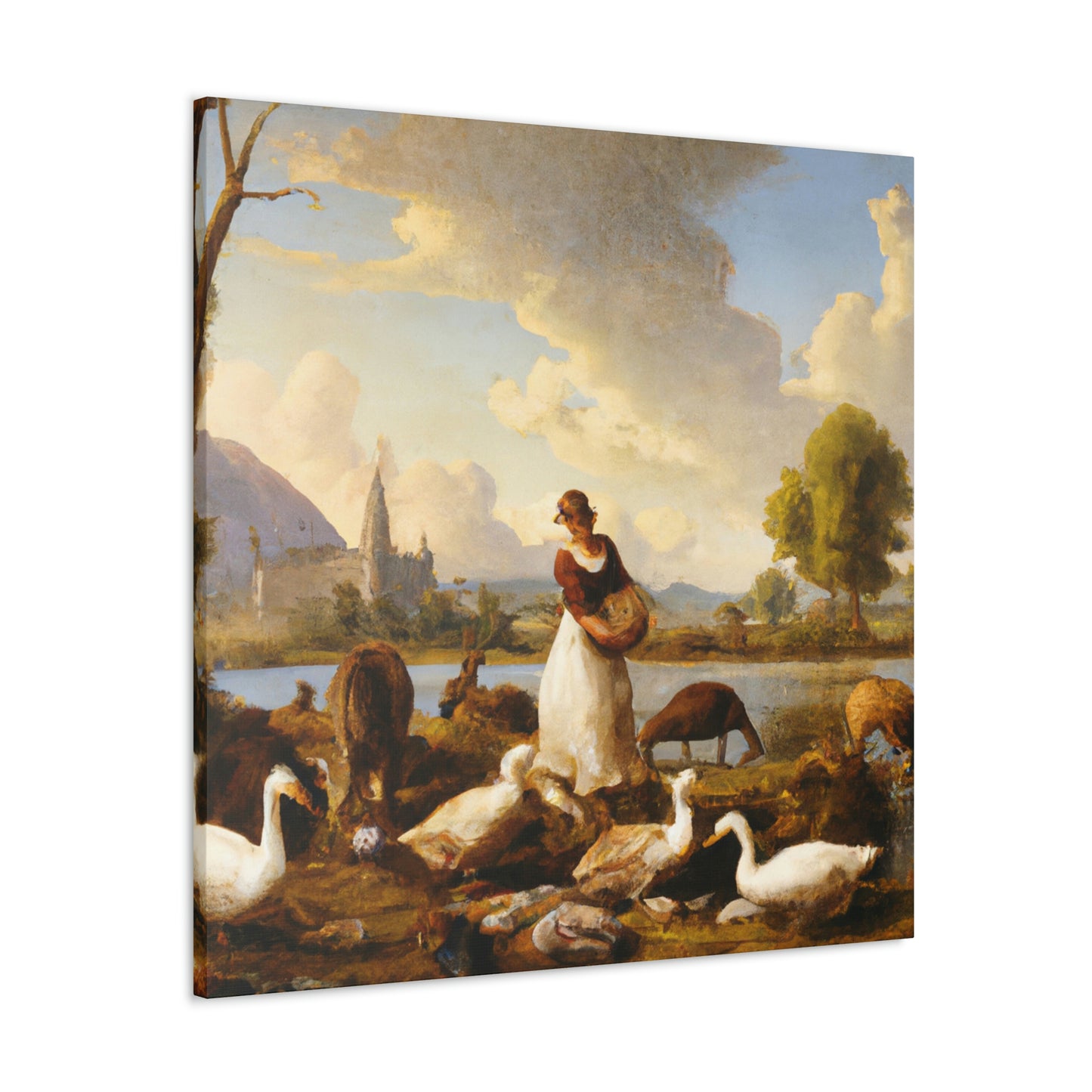 "Duck in Dreamland" - Canvas