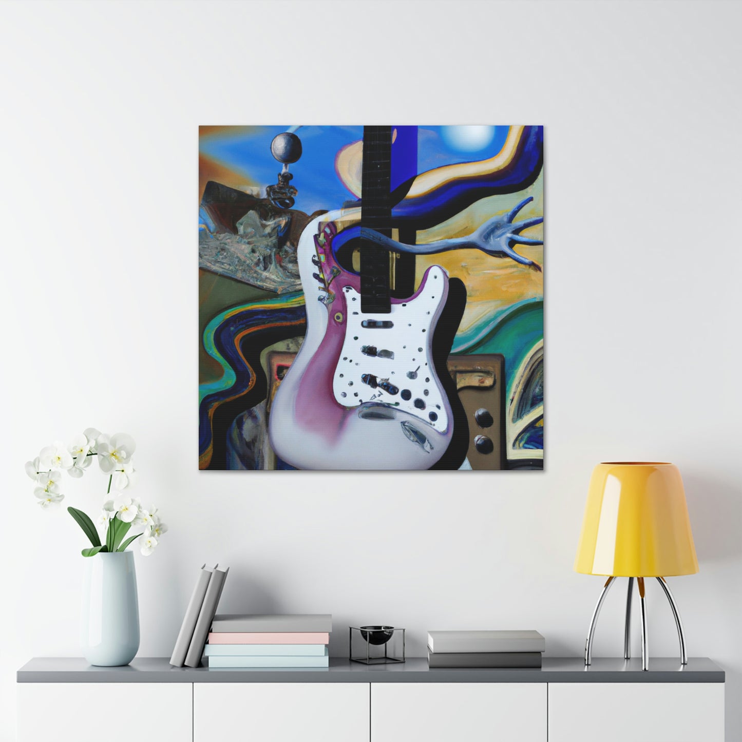 Fender in Surrealism - Canvas