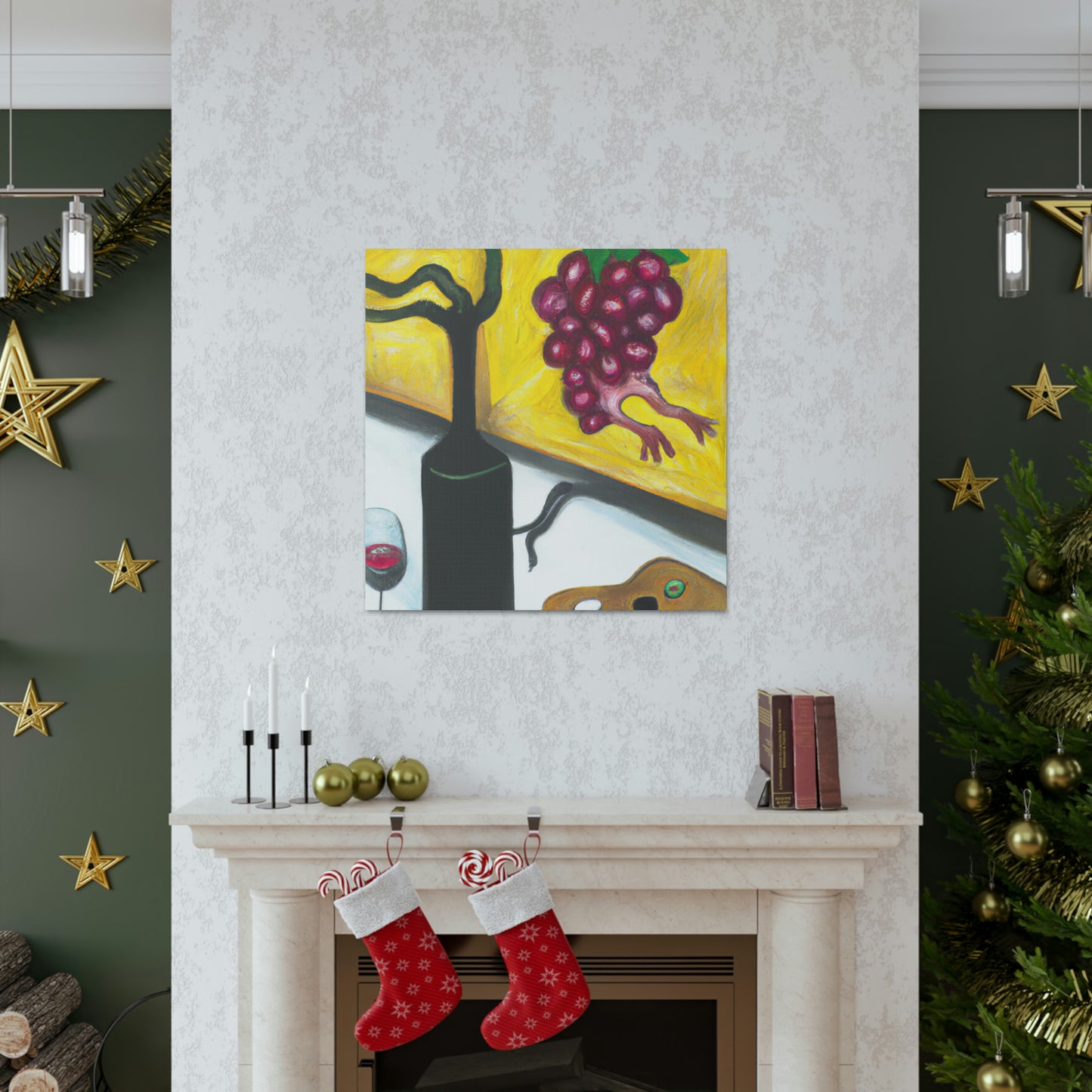 Wine in Dreamsland - Canvas