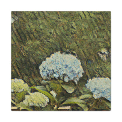 "Hydrangeas in Bloom" - Canvas