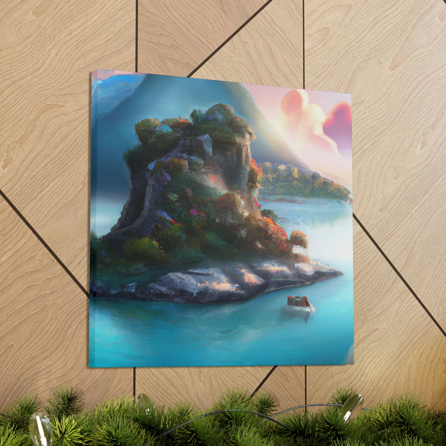 Radiant Frozen Moment - Canvas