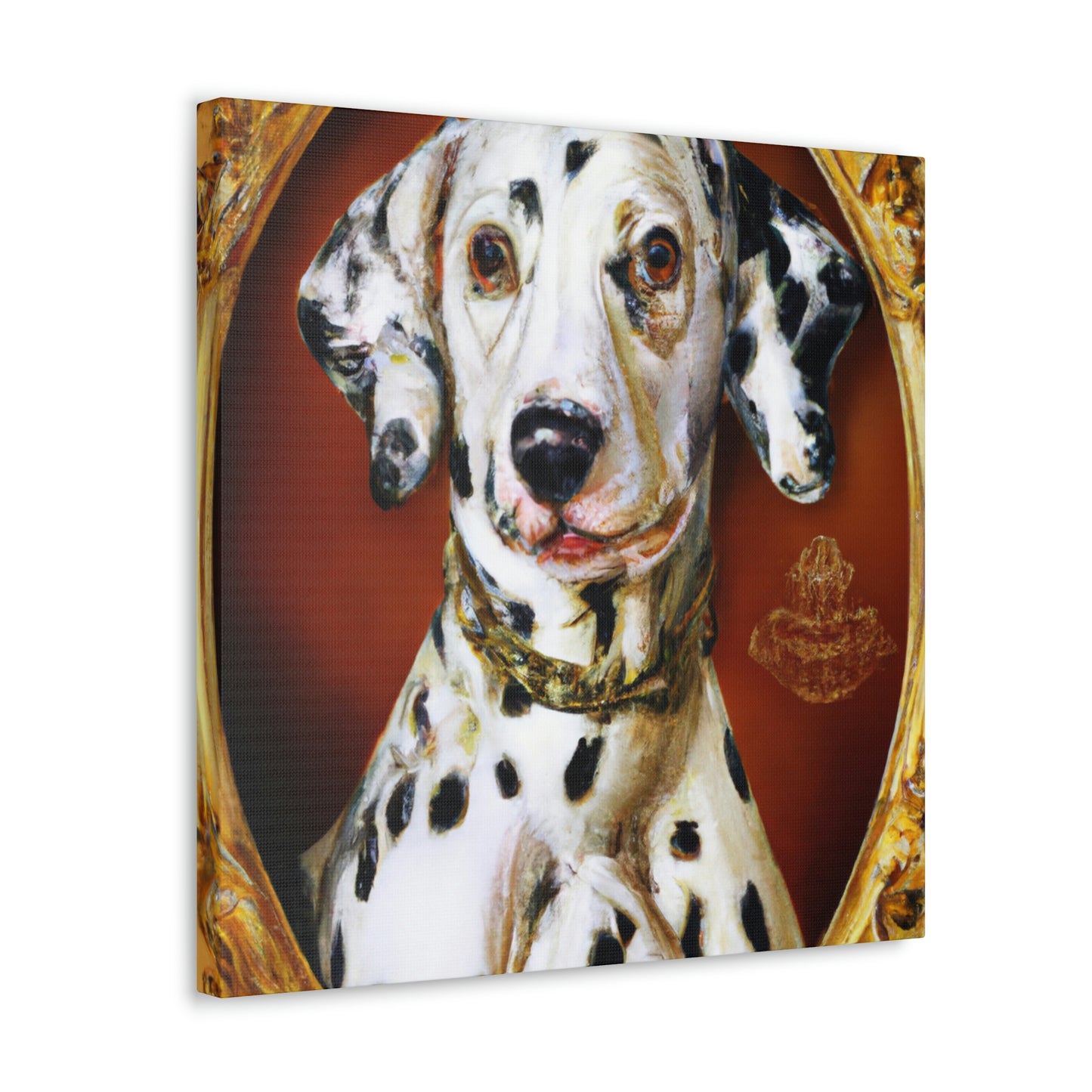 Dalmatian in Rococo - Canvas