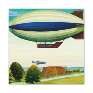 "Blimp in the Sky" - Canvas