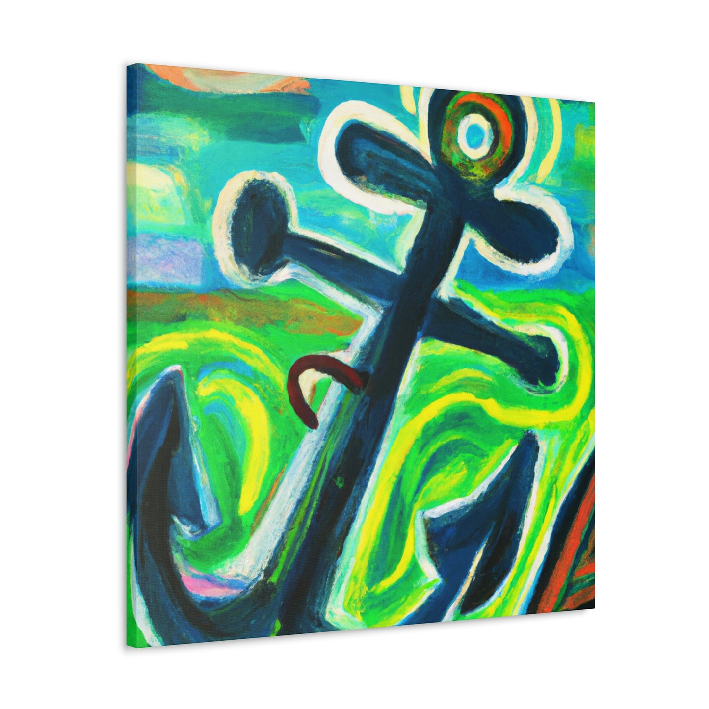 Anchor of Strength. - Canvas