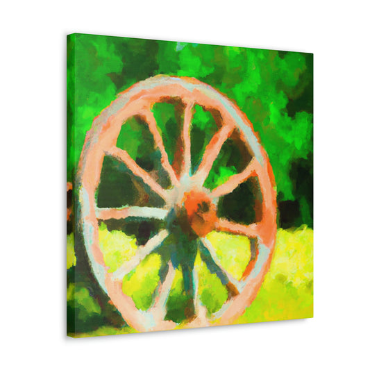 "Wheels of Fortune" - Canvas