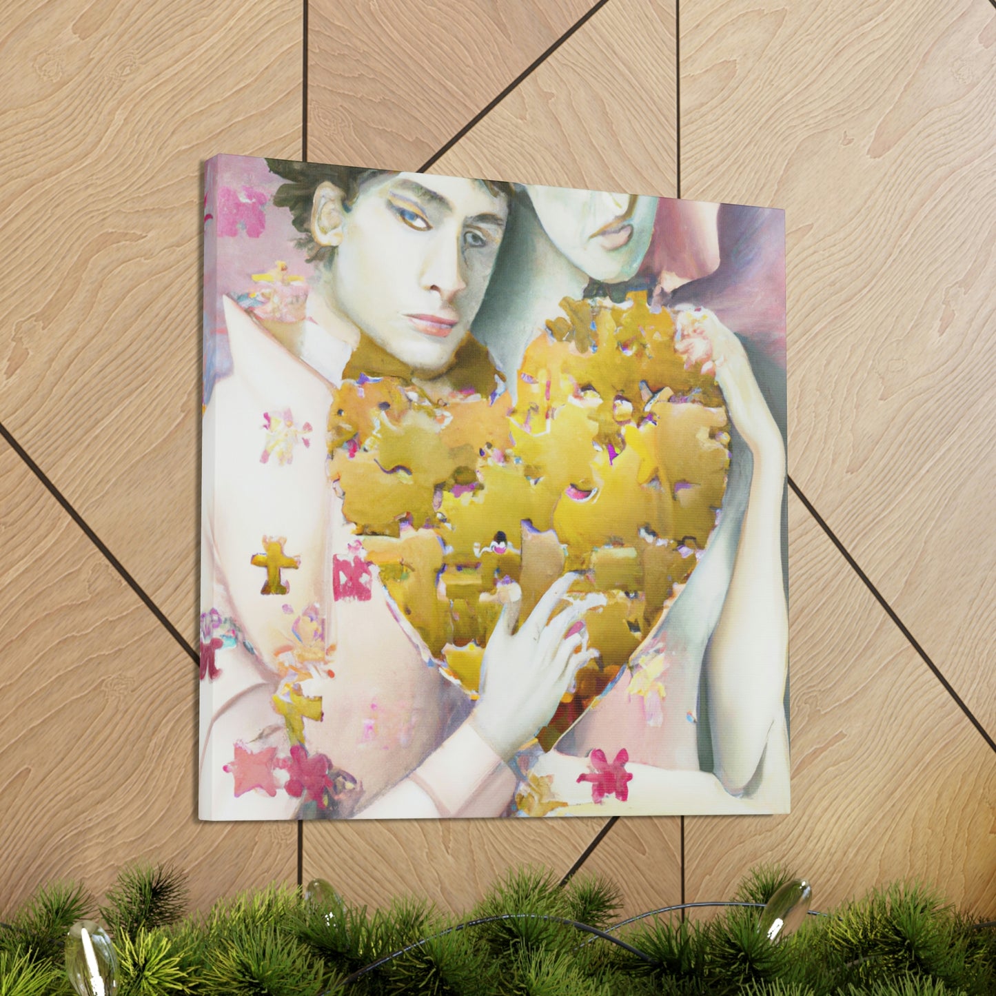 Love's Puzzling Dance - Canvas