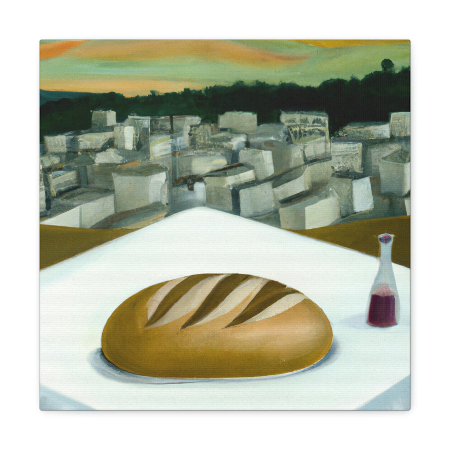 "Bread of Sublimity" - Canvas