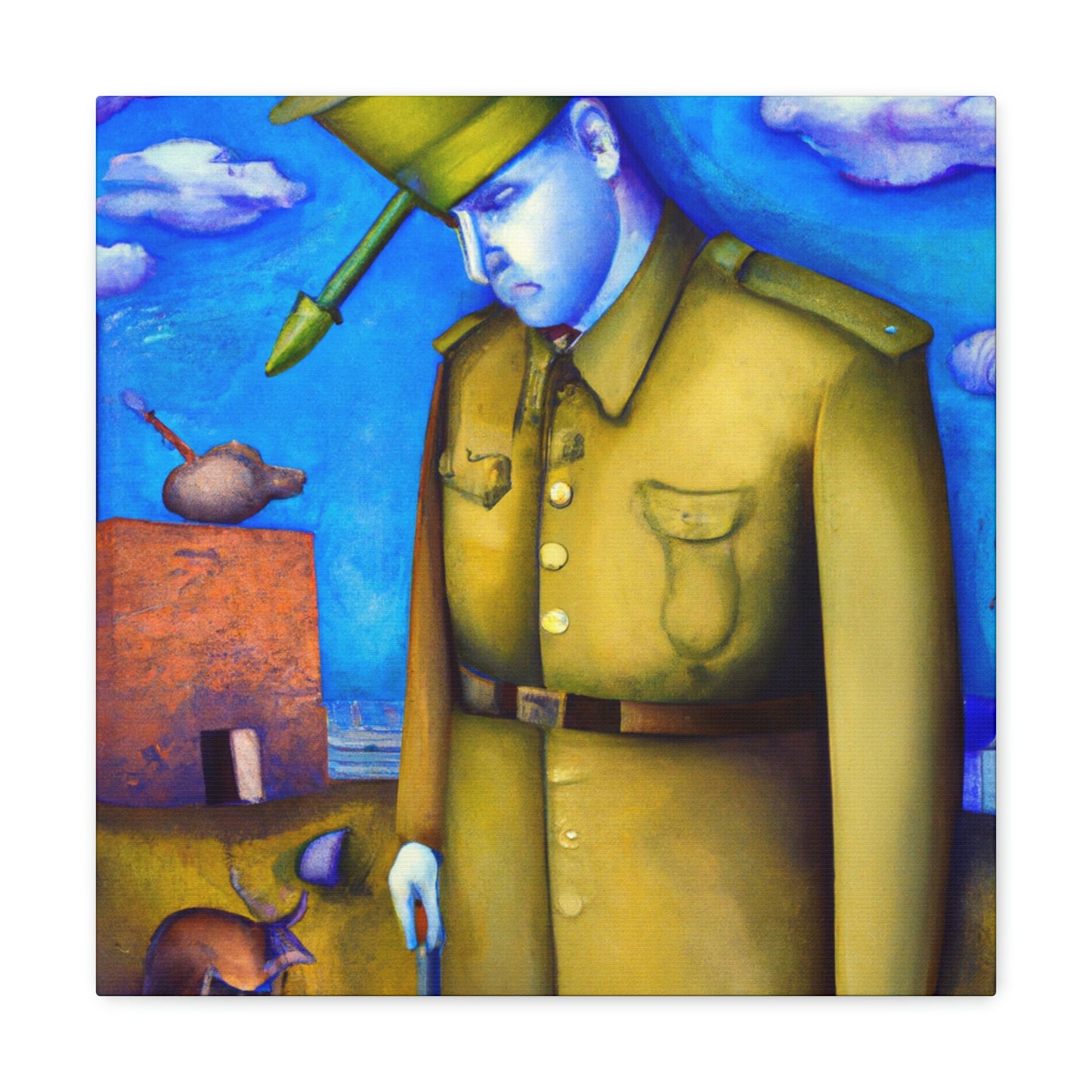 "Supply Sergeant Dreamscape" - Canvas