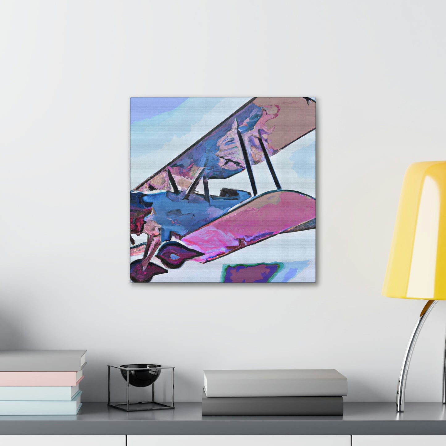 Vintage Airplane Glory - Canvas