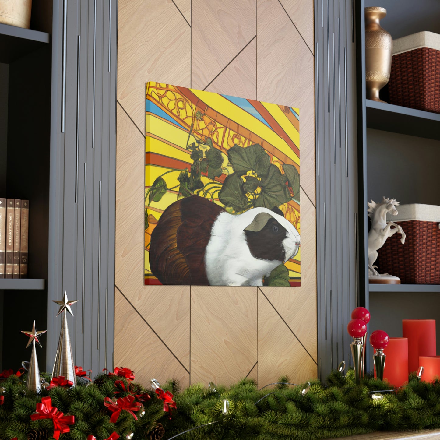 Guinea Pig Grandeur - Canvas