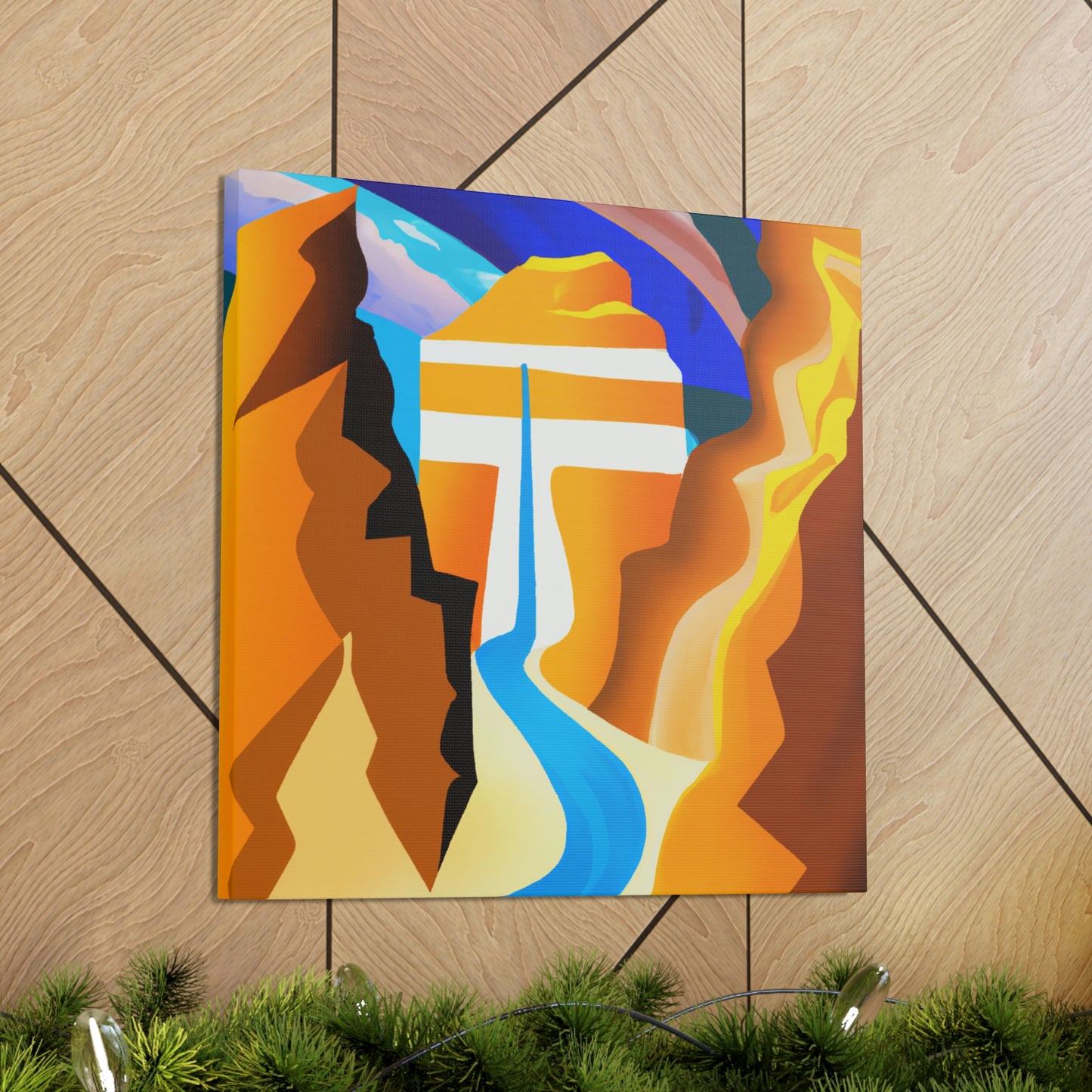 "Deserted Canyon Splendor" - Canvas