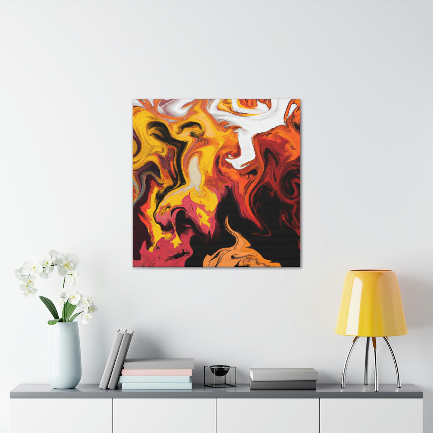 Radiating Joyous Reflection - Canvas