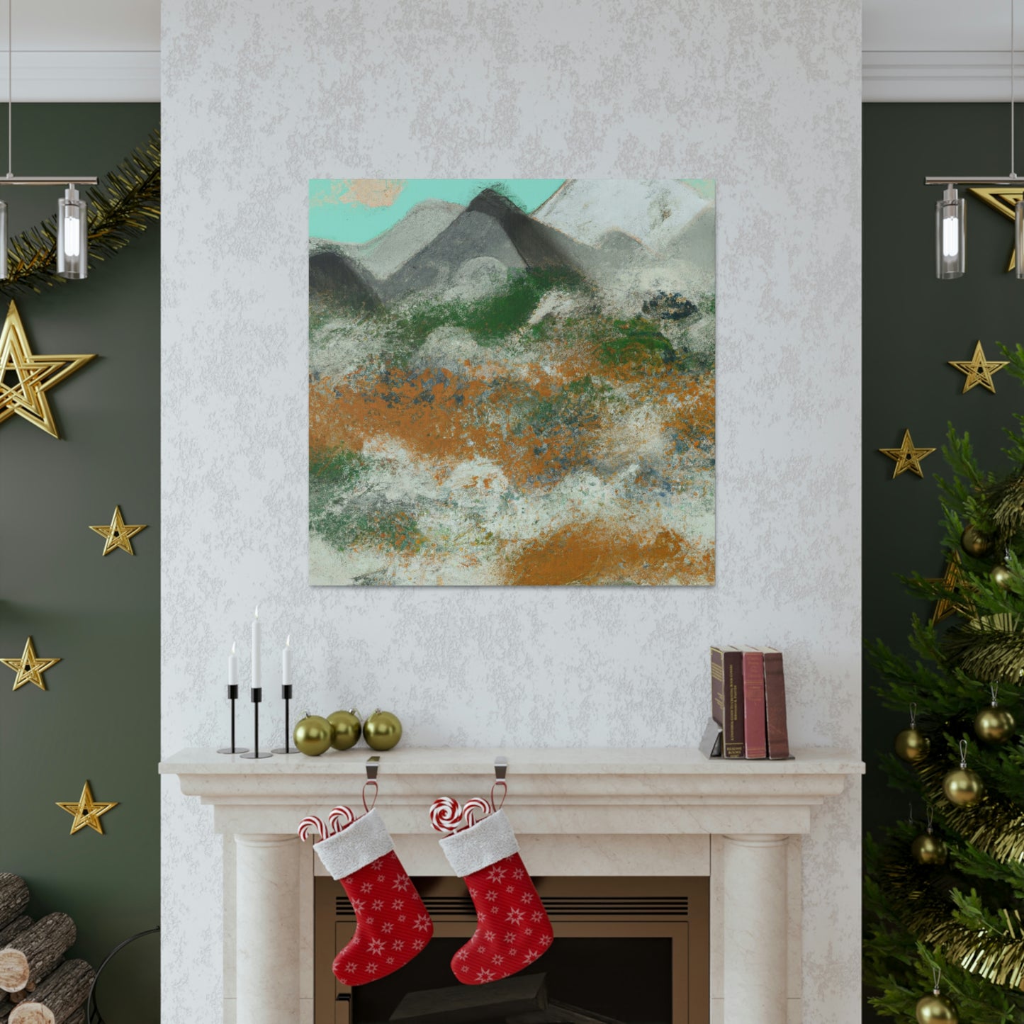 Mountain Majesty Musters - Canvas