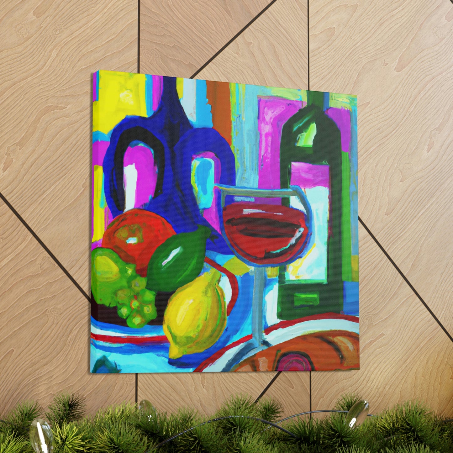 "Wine & Cheese Fête - Canvas" - Canvas