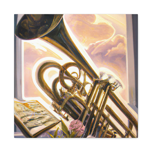 Trombone of the Jazz Age - Canvas