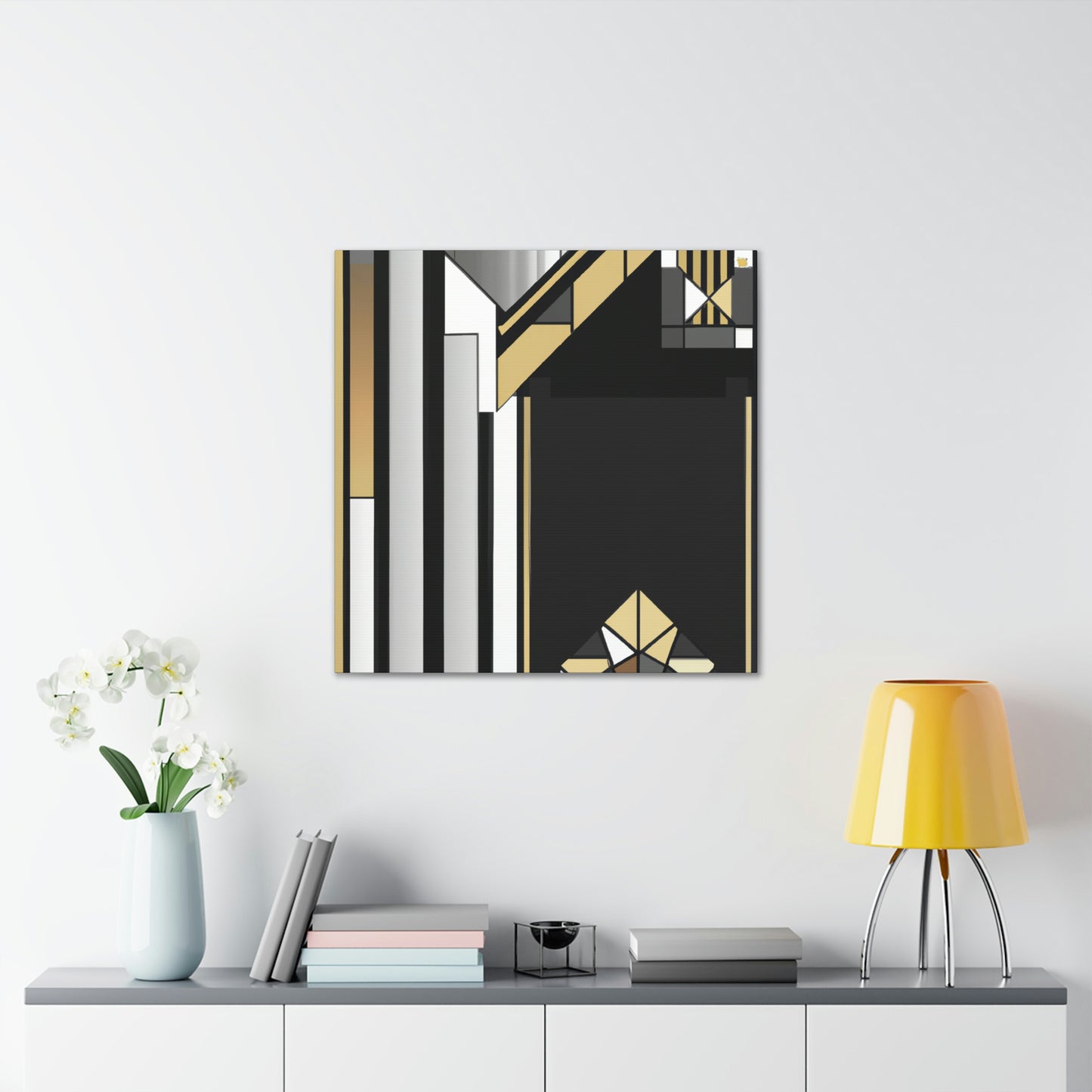 "Gleaming Roaring Reflection" - Canvas