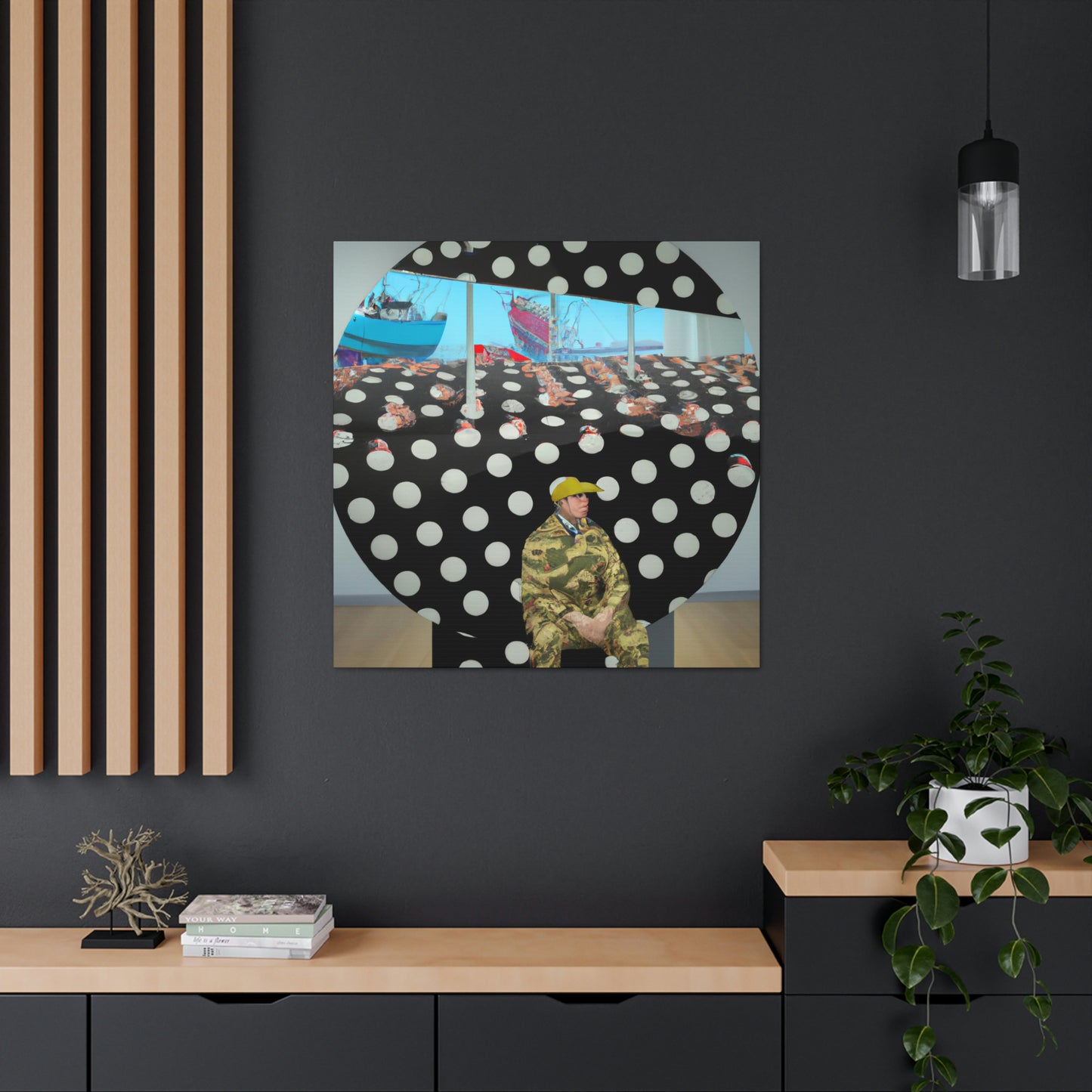 Seabee in Uniform - Canvas