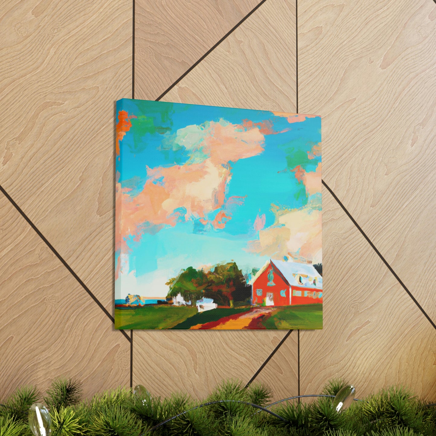 "Homestead at Sunrise" - Canvas