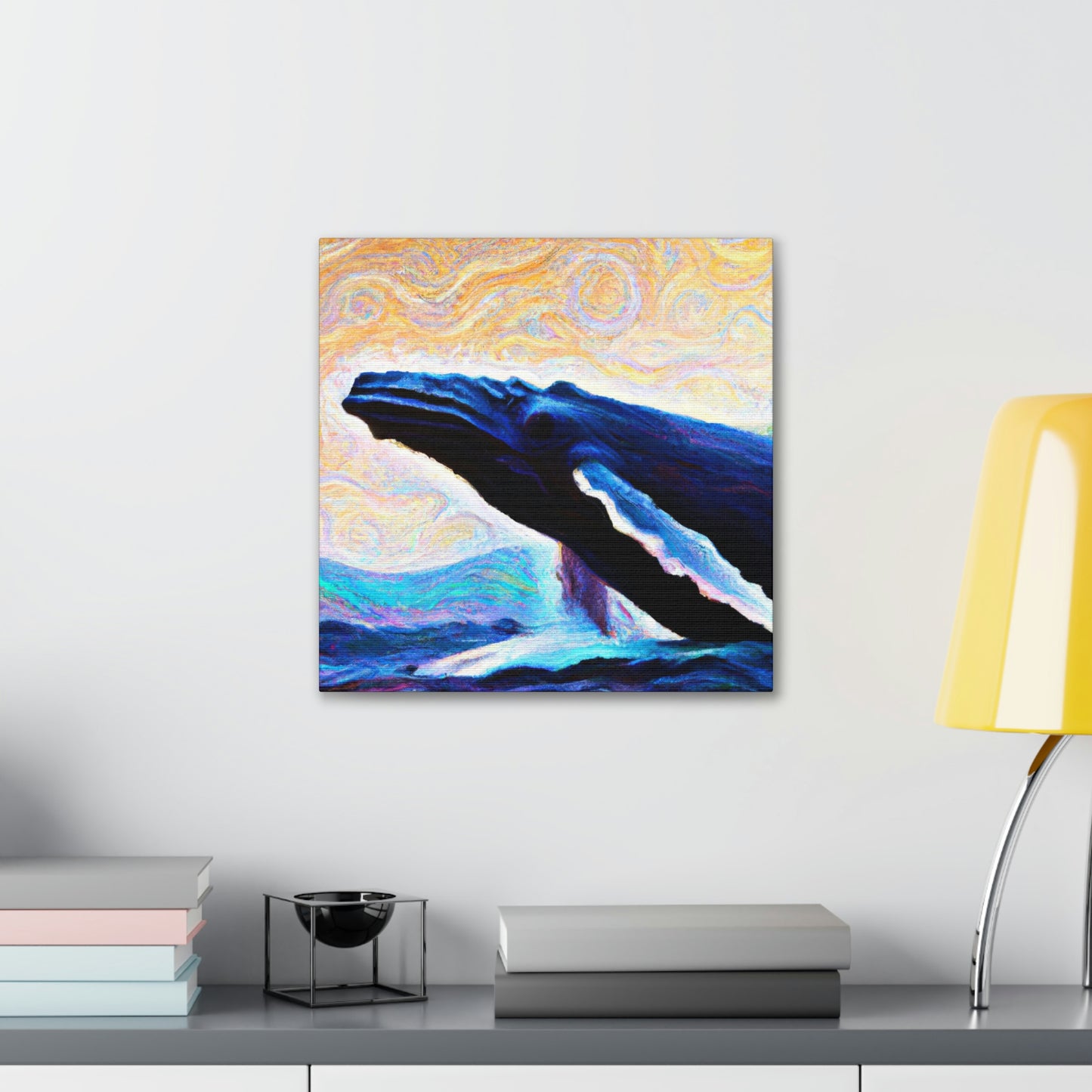 "Humpback Whale Enchantment" - Canvas