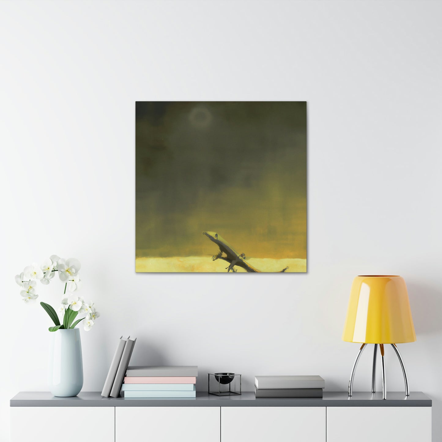 "Lizards in Simplicity". - Canvas