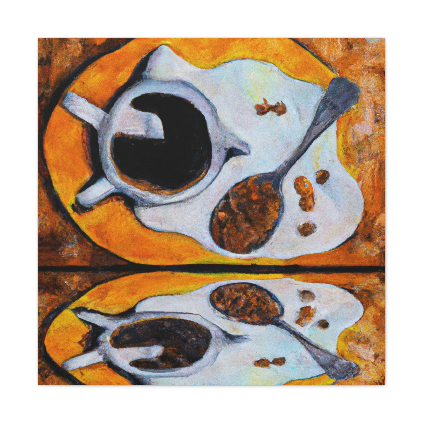 "Coffee: A Modern Expression" - Canvas