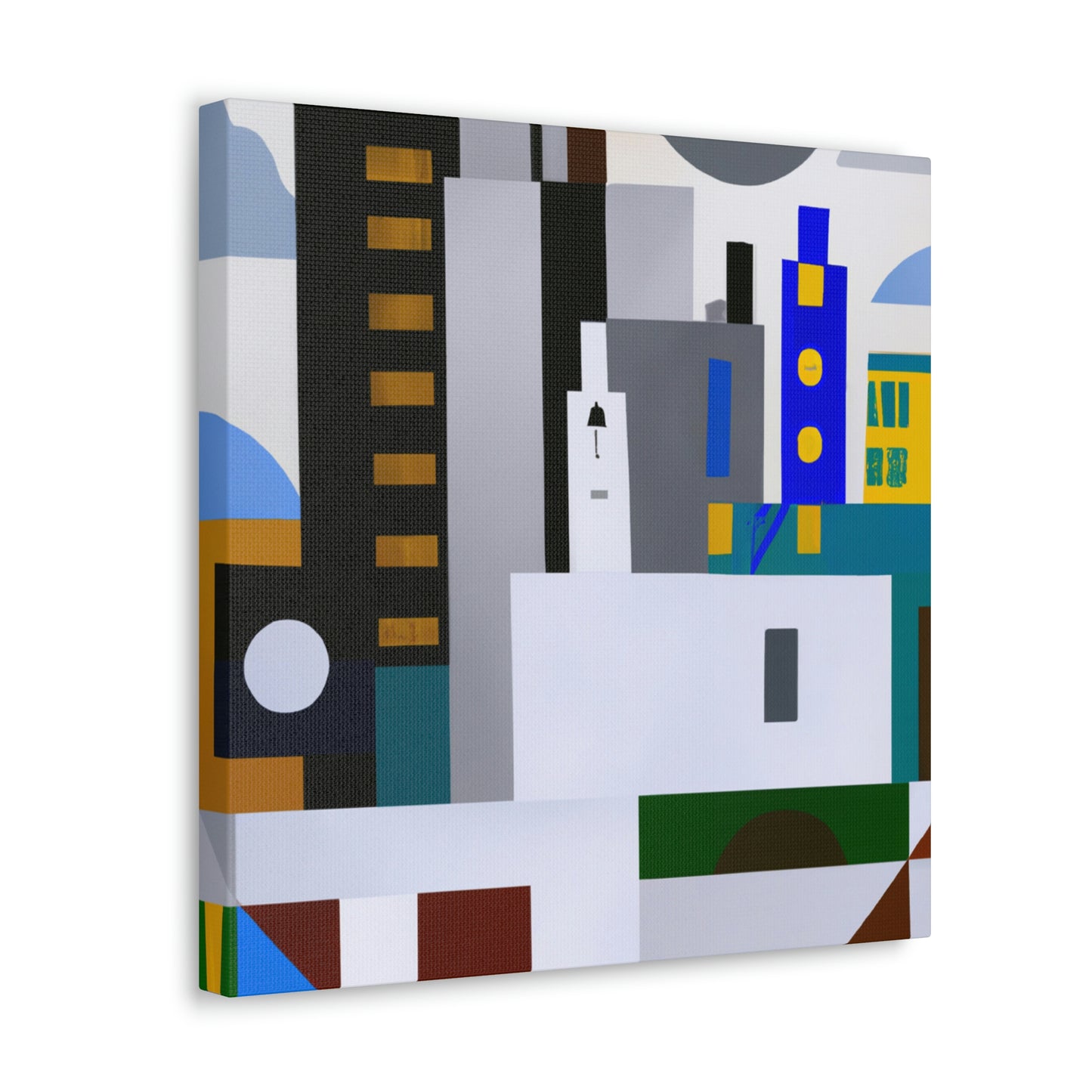 "Modernist Embrace Harmony" - Canvas