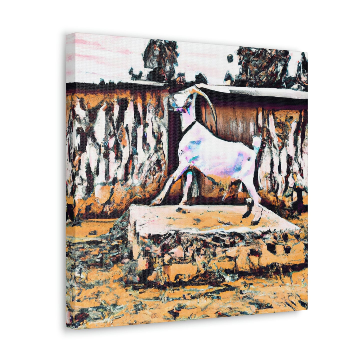 "Goat of Urban Canvas" - Canvas